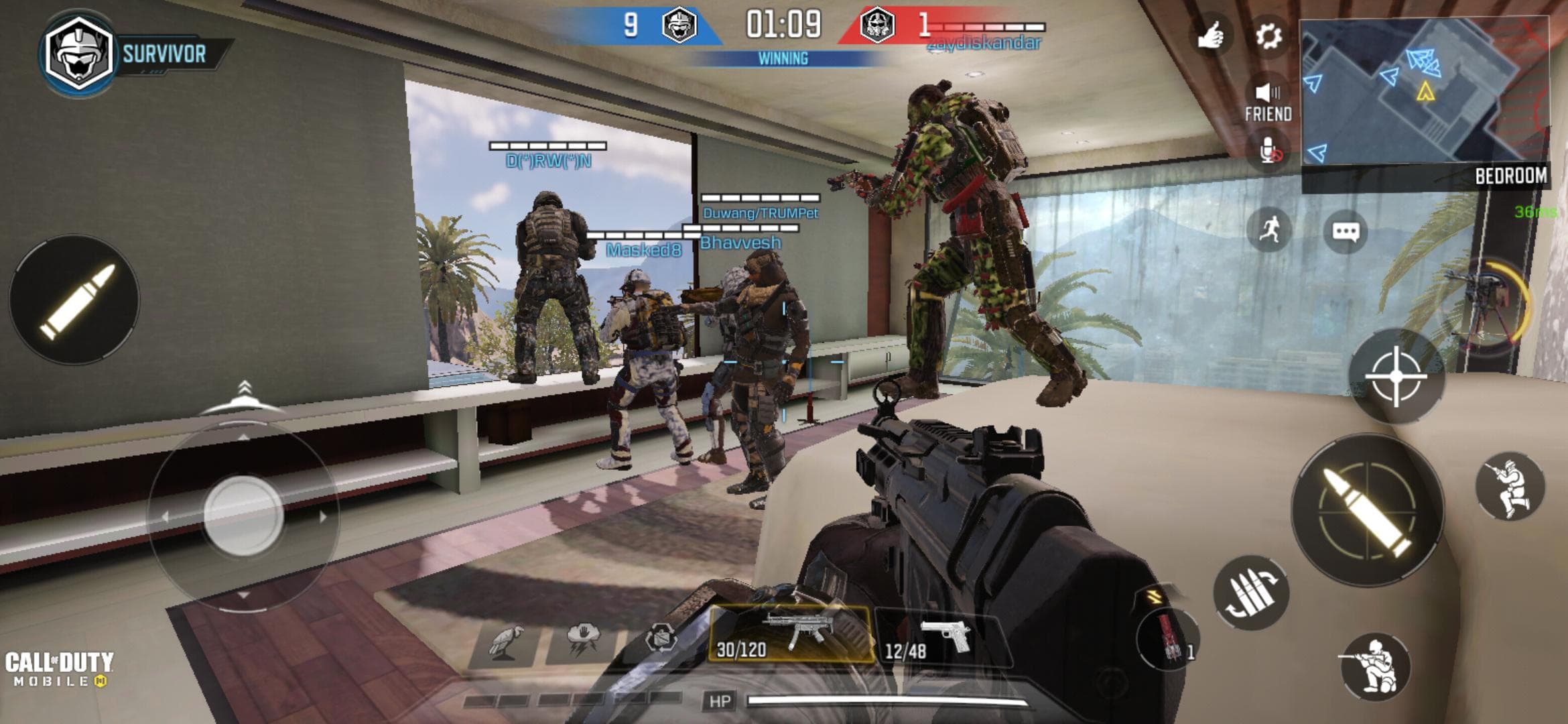 کمپرهای بازی کالاف دیوتی