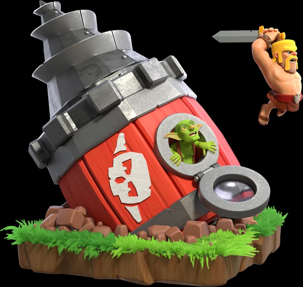 ماشین Battle Drill کلش اف کلنز