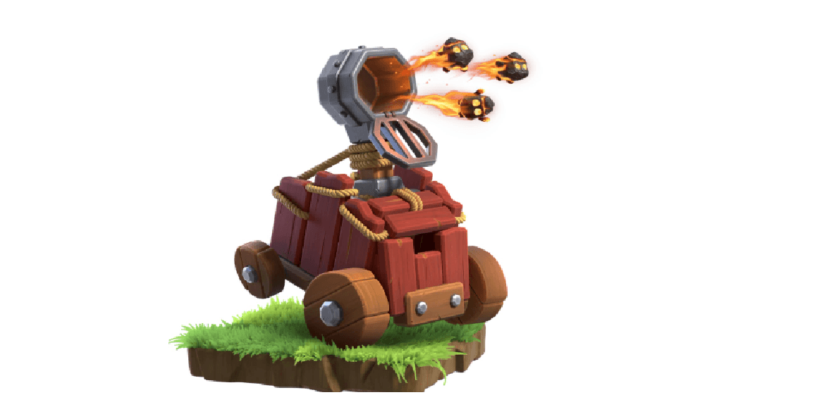 ماشین Flame Flinger کلش اف کلنز