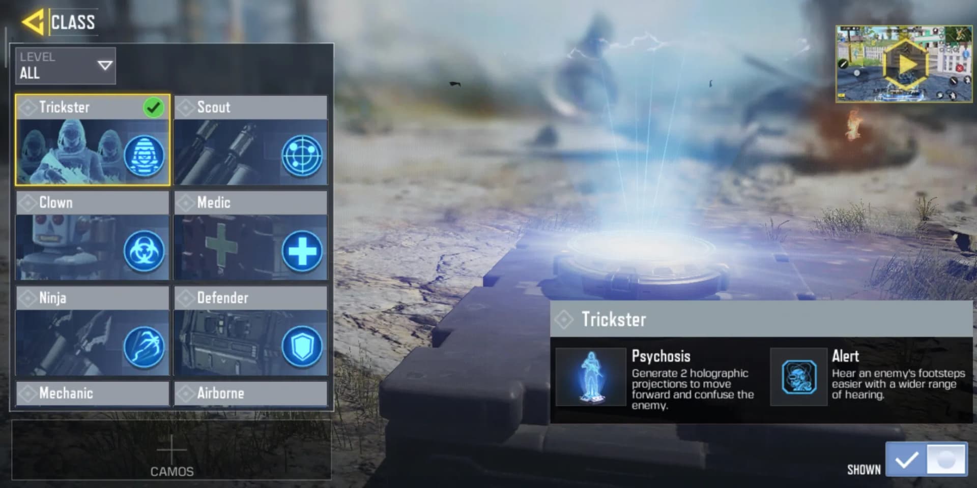 همه کلاس‌های کال آف دیوتی موبایل: راهنمای کامل