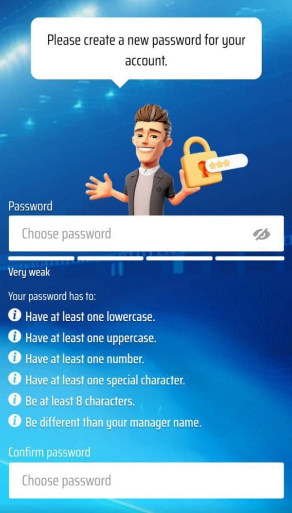 ورود رمز جدید