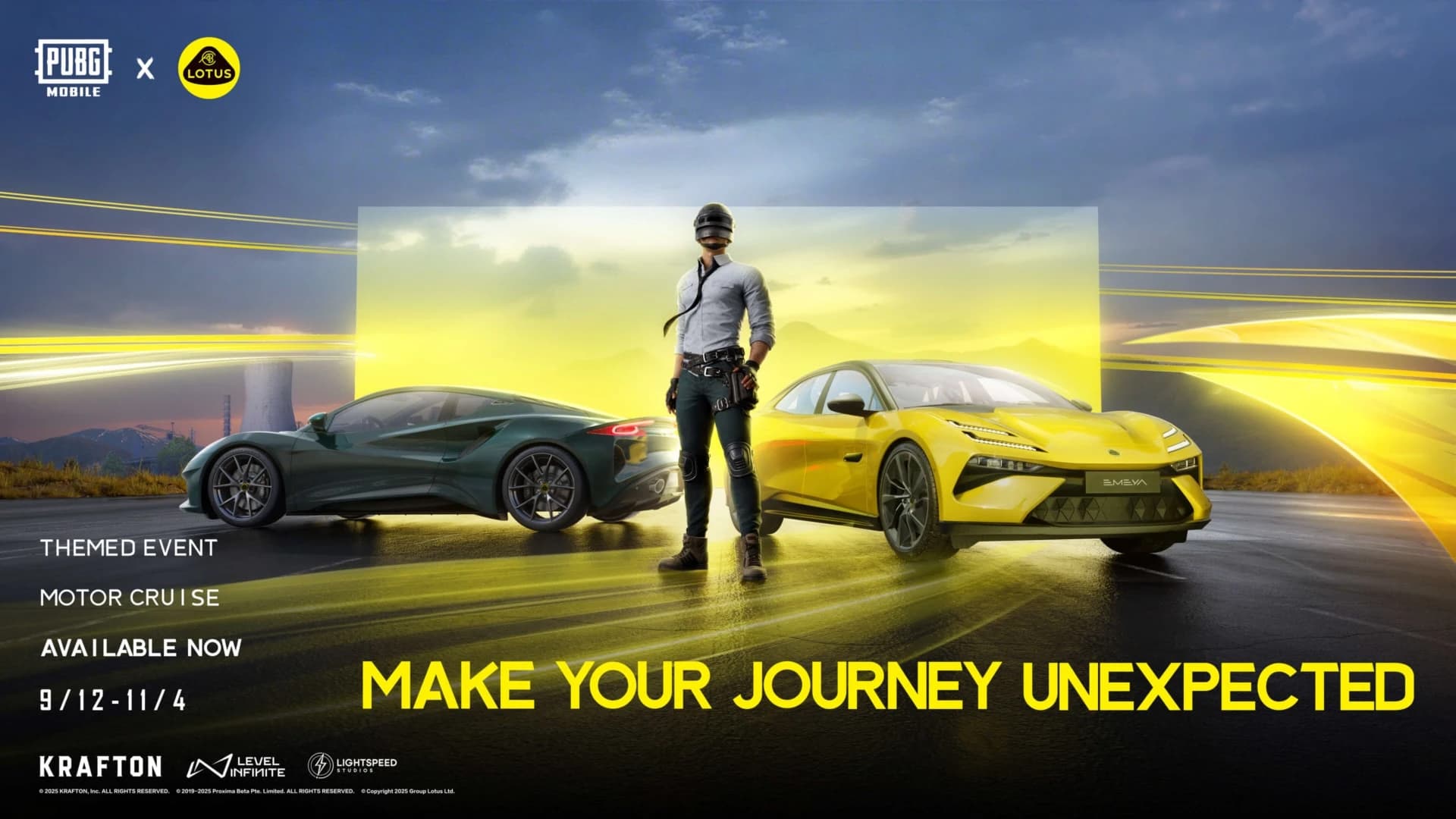 خودروهای Lotus در پابجی