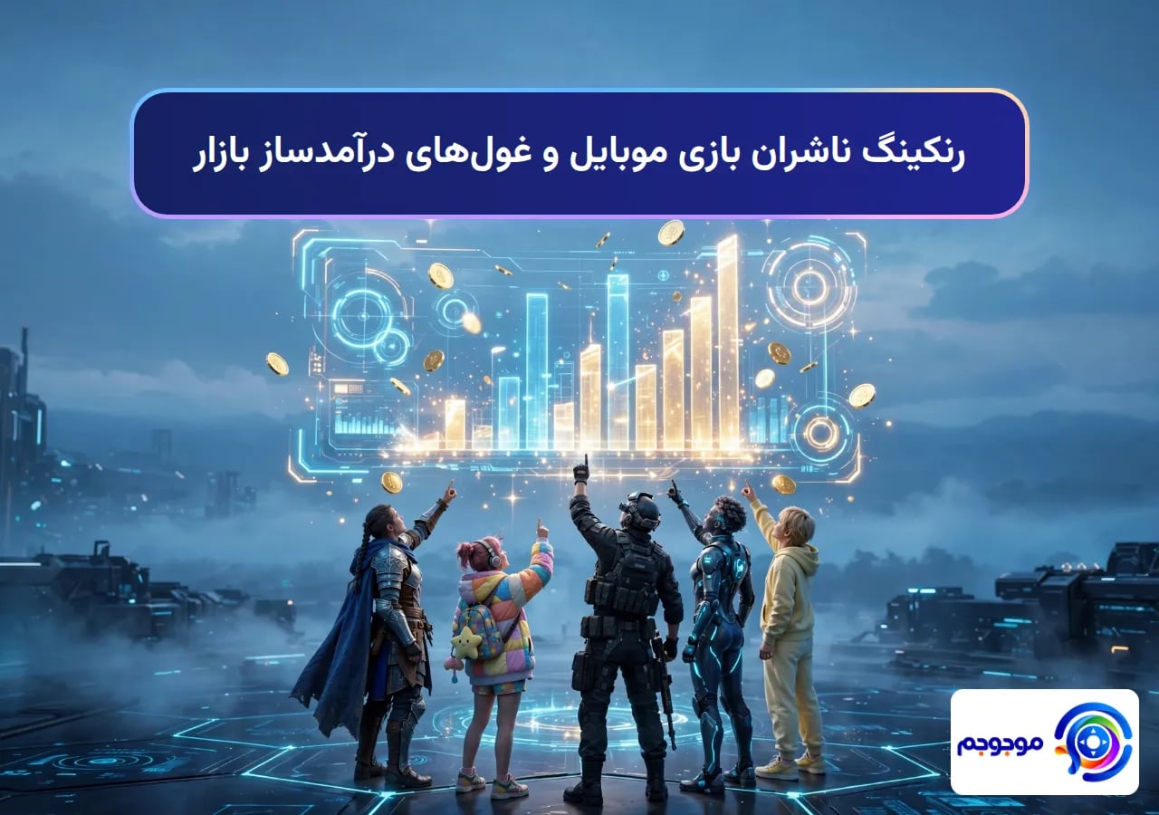رنکینگ ناشران بازی موبایل و غول‌های درآمدساز بازار