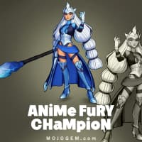 آفر اسکین ANiMe FuRY CHaMpioN کلش اف کلنز (Clash of Clans)