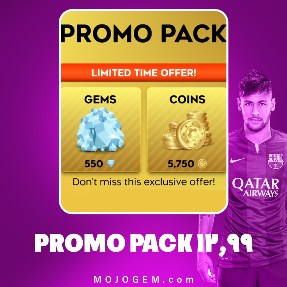 آفر 12.99 دلاری Promo Pack دریم لیگ ساکر 2026