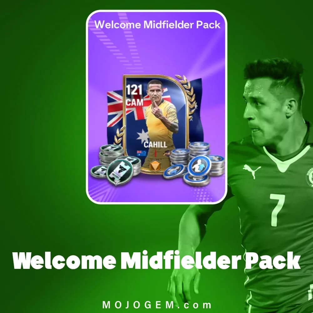 آفر 4.99 دلاری Welcome Midfielder Pack اف سی موبایل (FC Mobile)