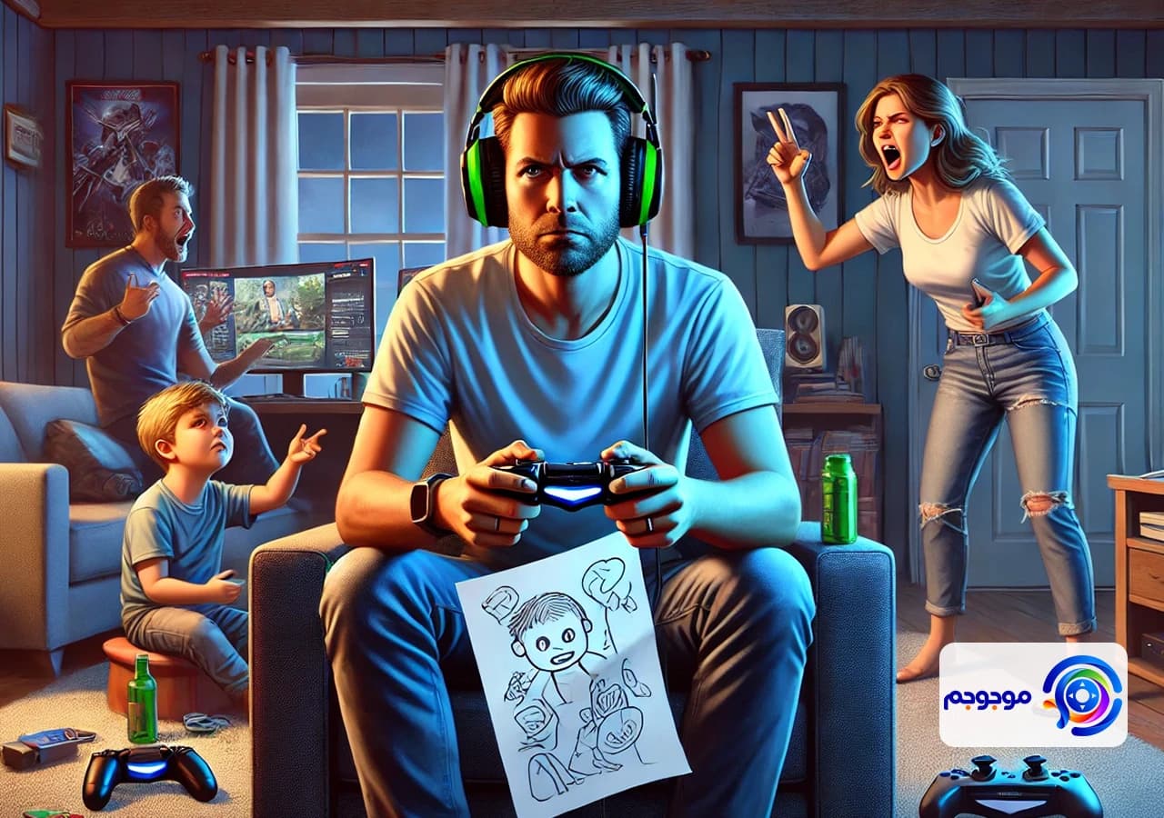 تأثیر اعتیاد به بازیهای ویدیویی بر روابط شخصی