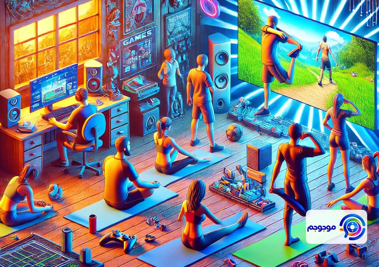 تحرک بدنی و گیمرها: راهنمایی برای حفظ سلامت در کنار بازی