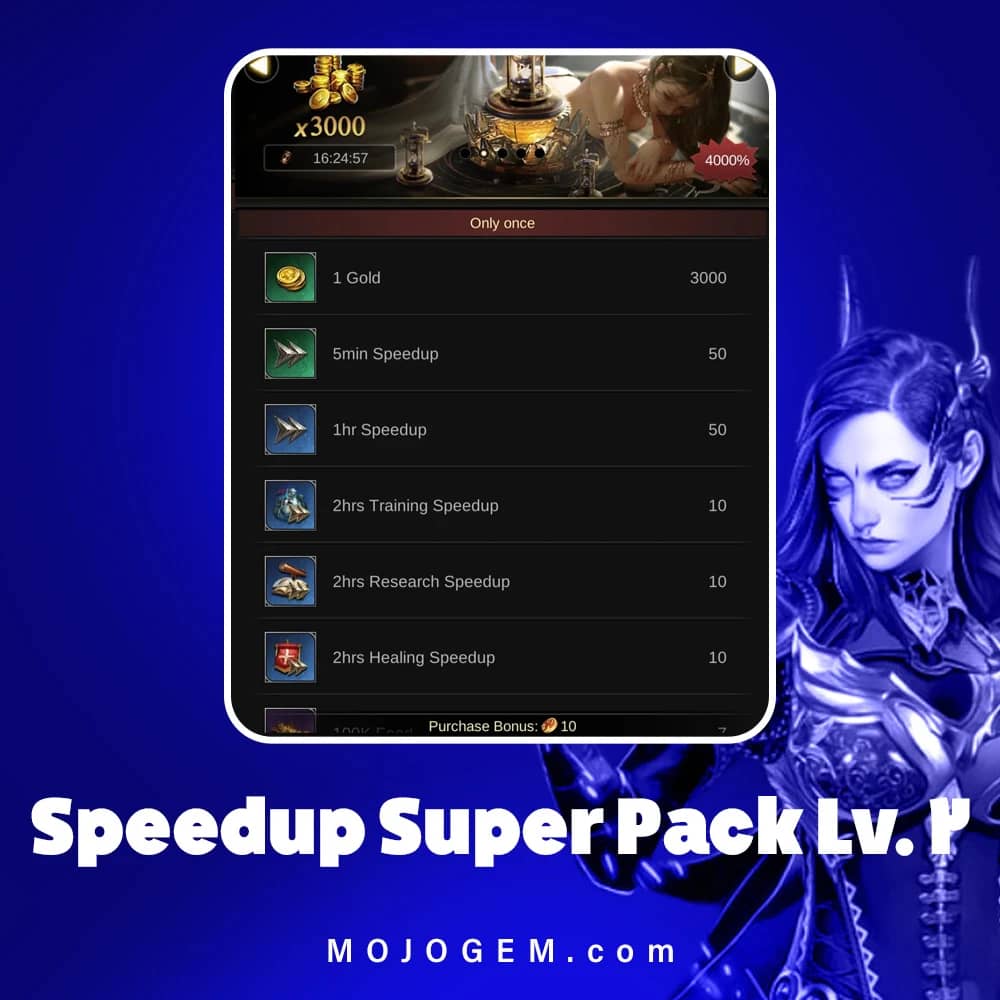 آفر Speedup Super Pack Lv. 2 کلش اف امپایرز