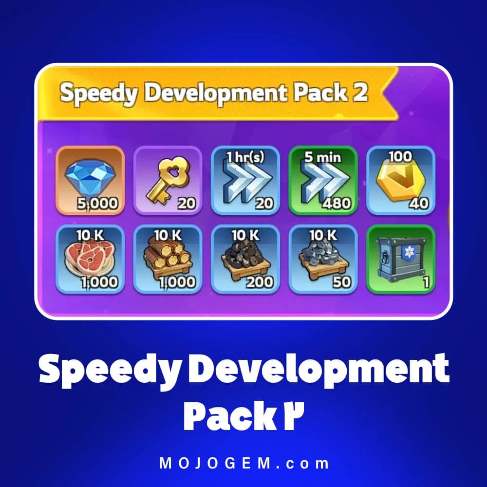 آفر Speedy Development Pack 2 وایت اوت سروایول