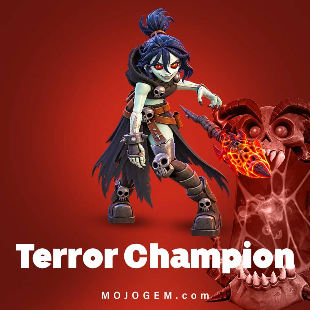 اسکین Terror Champion کلش اف کلنز