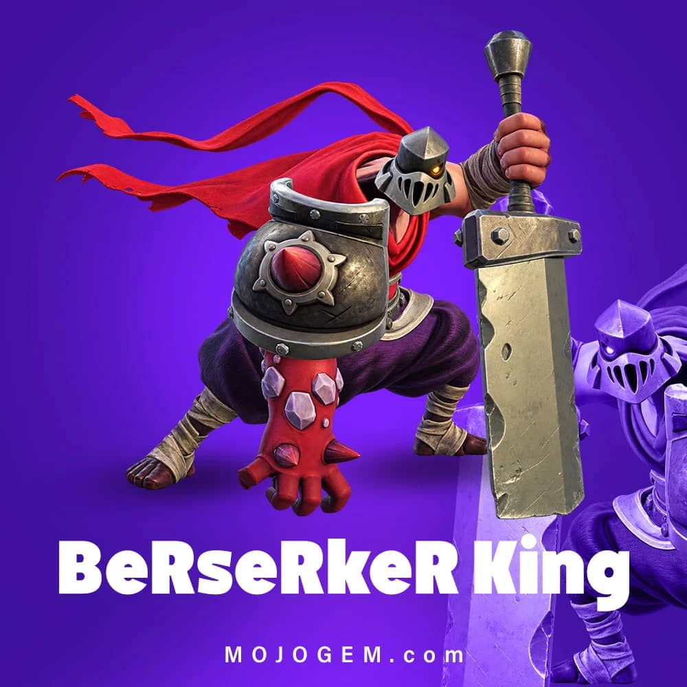 آفر اسکین BeRseRkeR King کلش اف کلنز