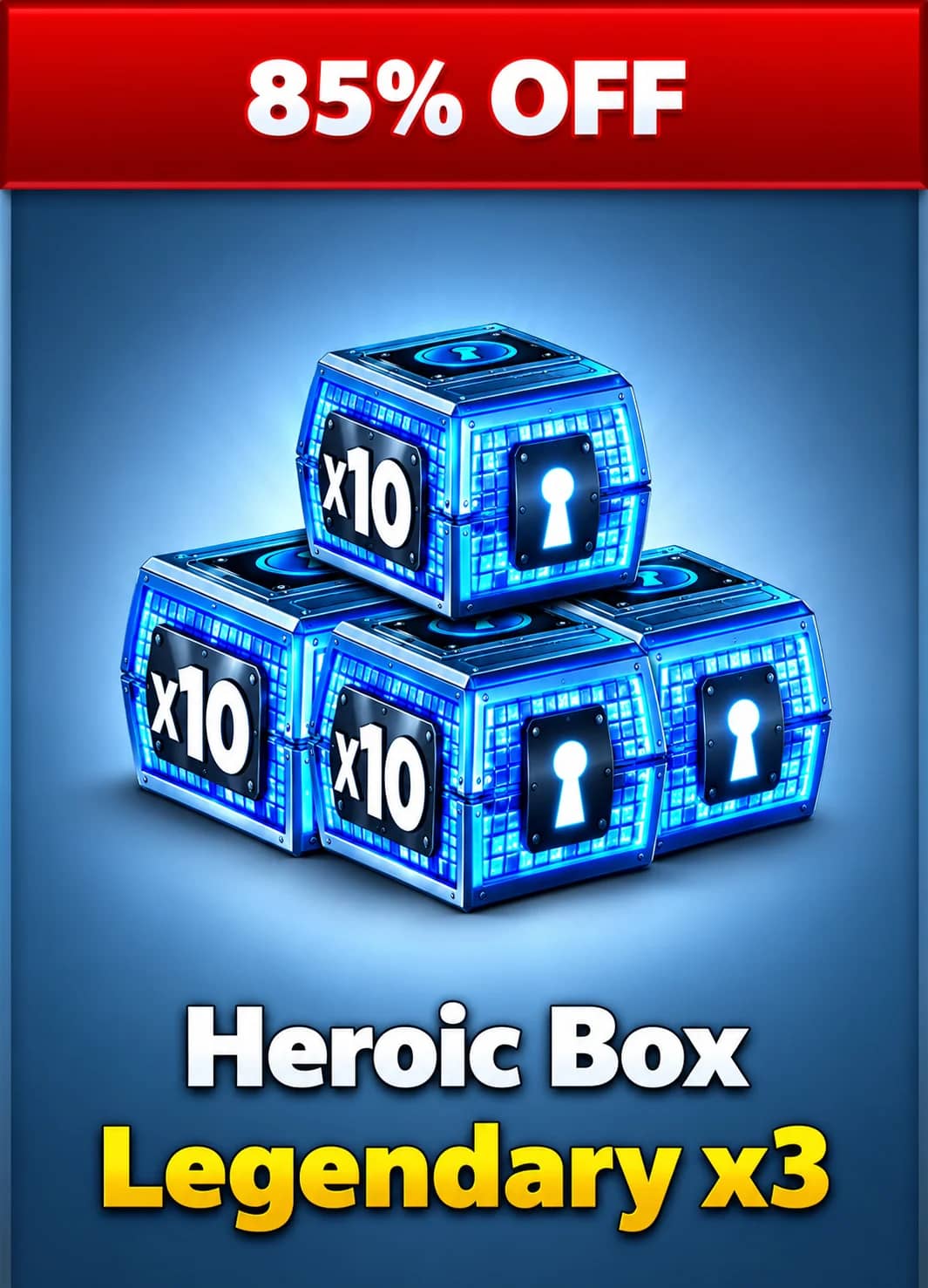 آفر 3Heroic Box Legendary ایت بال پول