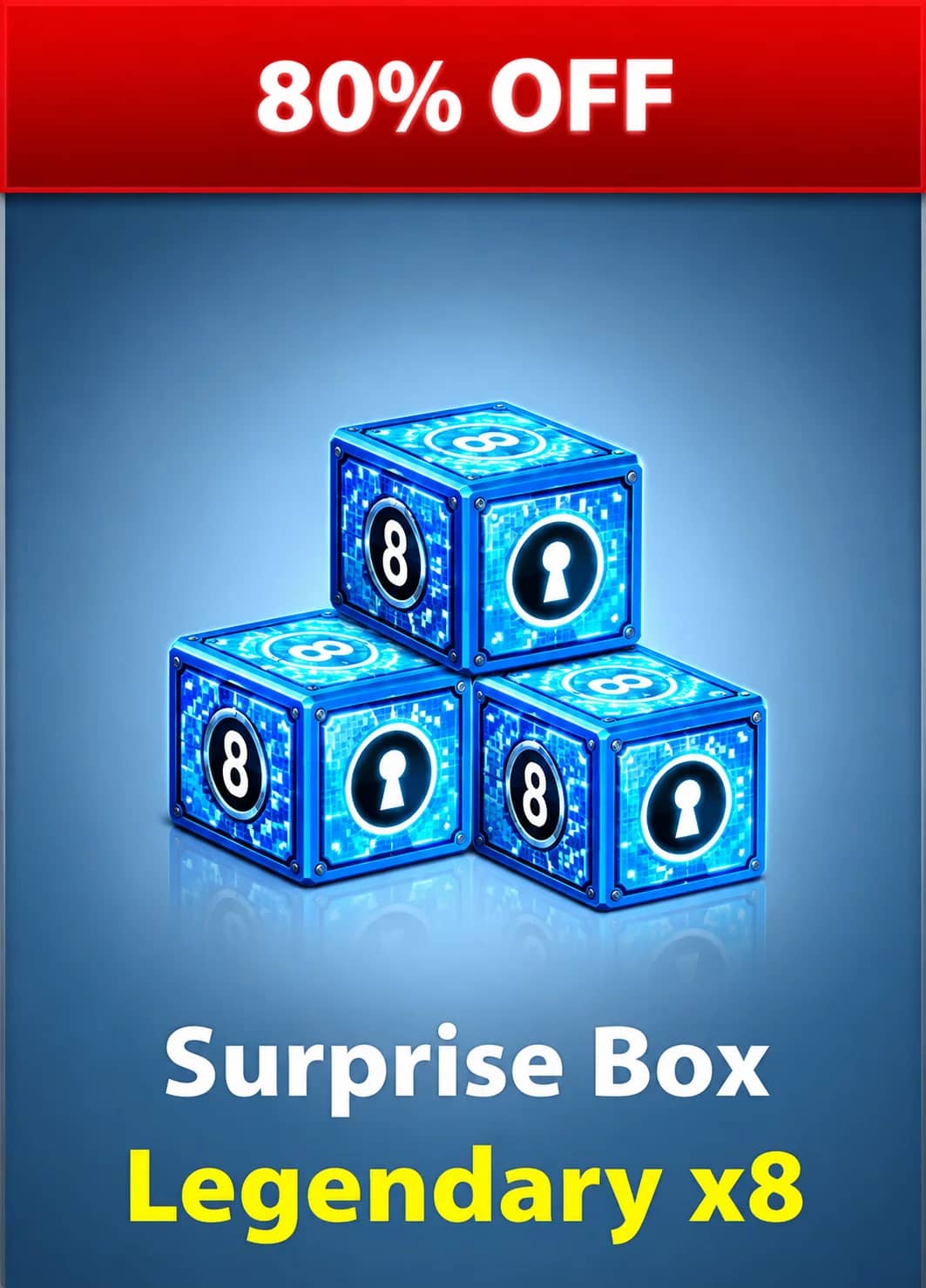 آفر 8Surprise Box Legendary ایت بال پول