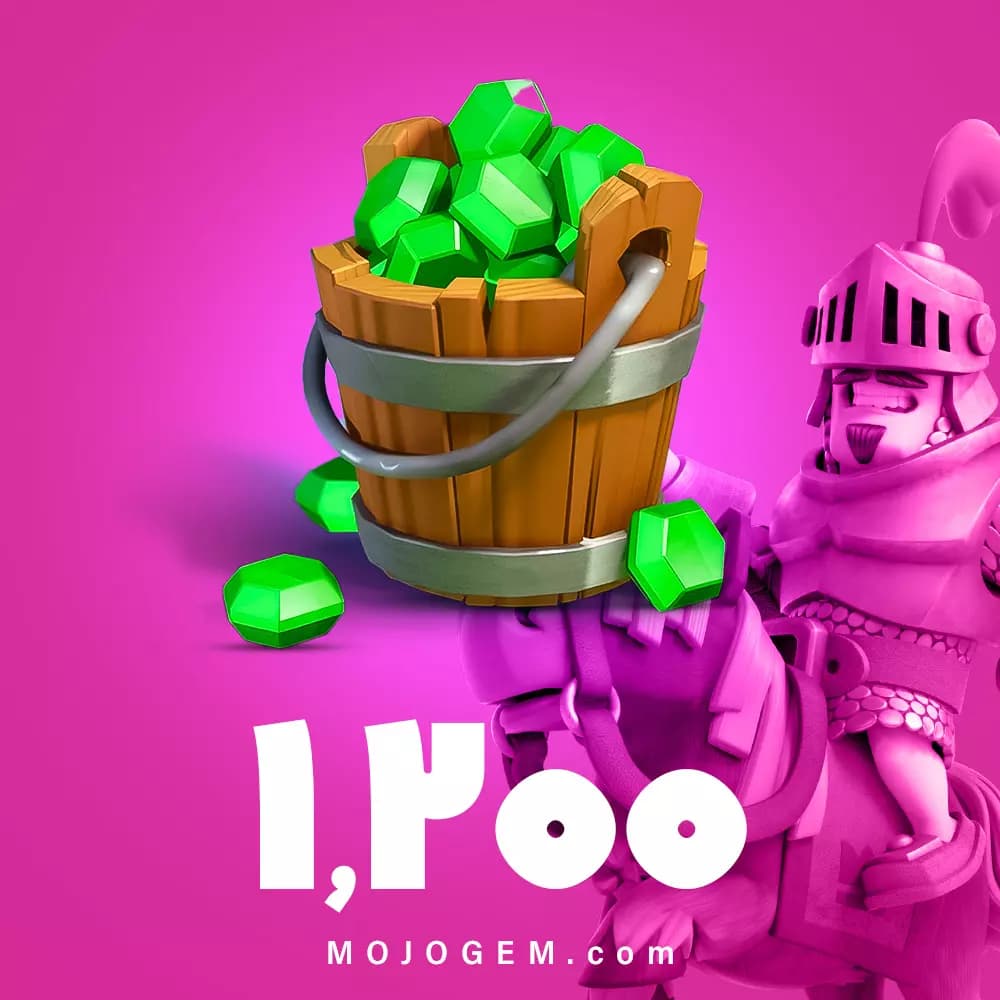 بسته 1200 تایی جم کلش رویال (Clash Royale)