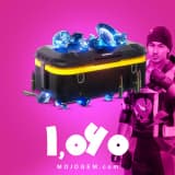 بسته 1060 جم (الماس) فری فایر (Free Fire)