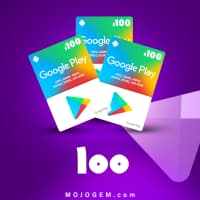 گیفت کارت 100 دلاری گوگل پلی (ریجن امریکا)