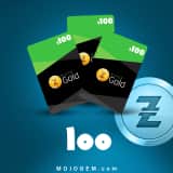 گیفت کارت 100 دلاری ریزر گلد (ریجن آمریکا)