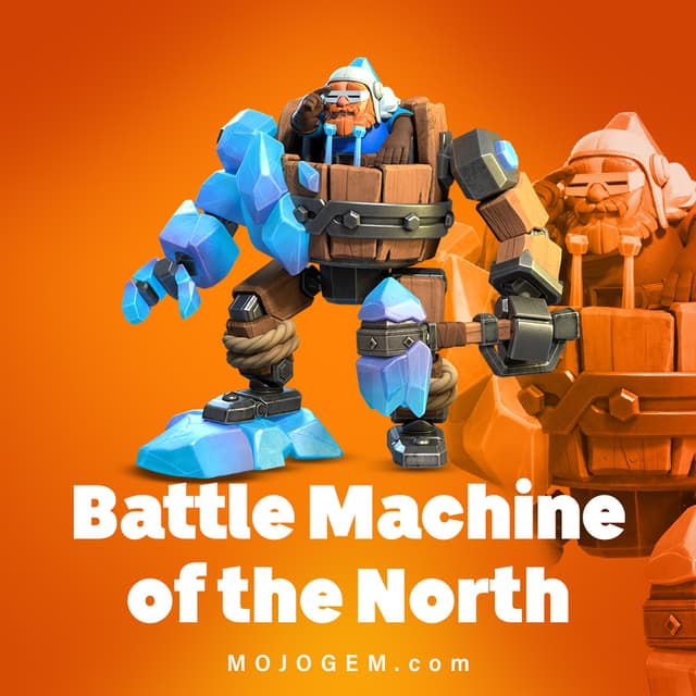 آفر اسکین Battle Machine of the North کلش اف کلنز