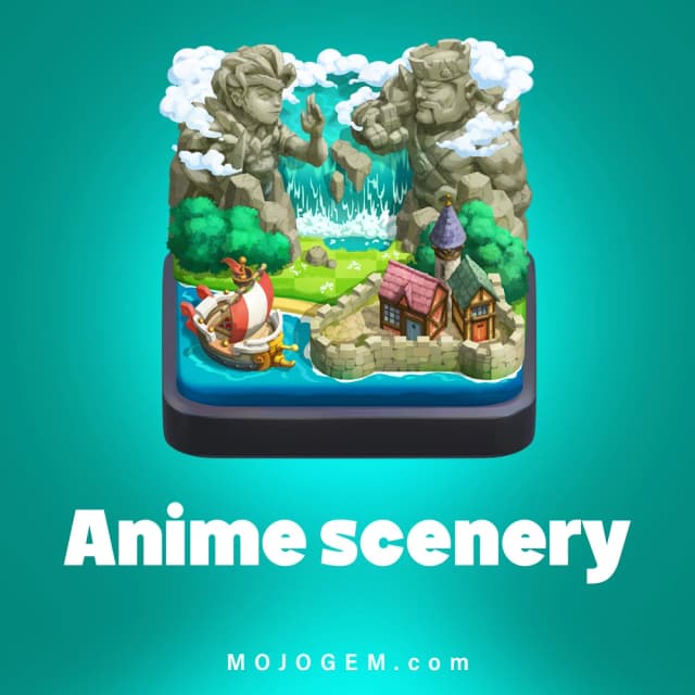 آفر منظره Anime Scenery کلش اف کلنز (Clash of Clans)