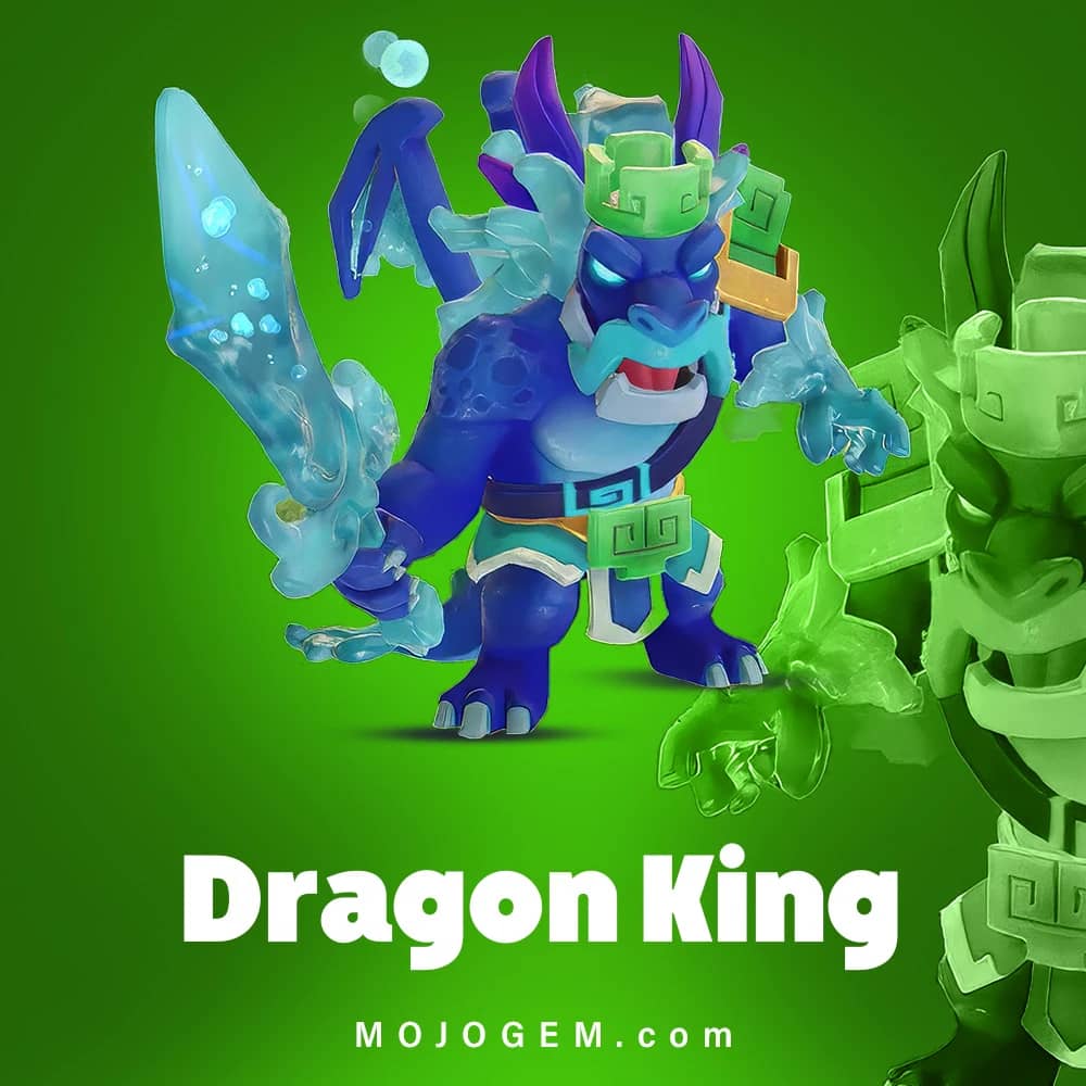 آفر اسکین Dragon King کلش اف کلنز (Clash of Clans)