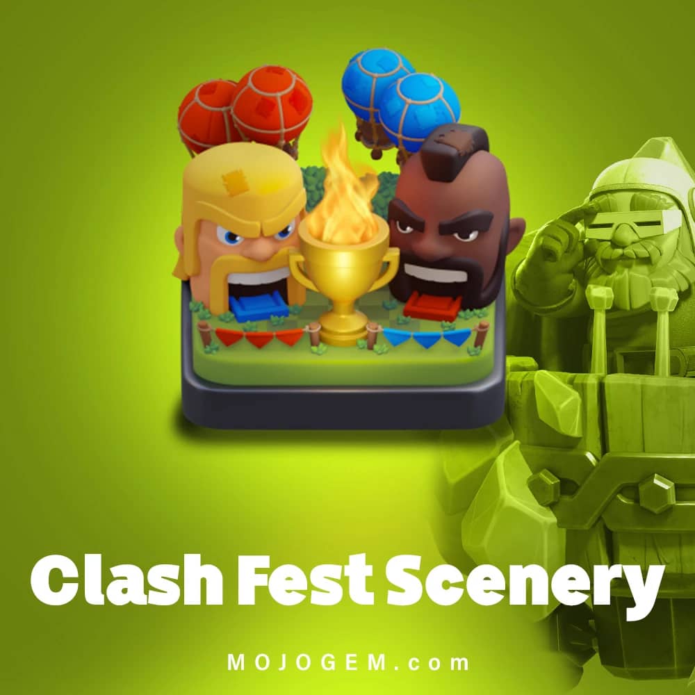 آفر منظره Clash Fest Scenery کلش اف کلنز (Clash of Clans)