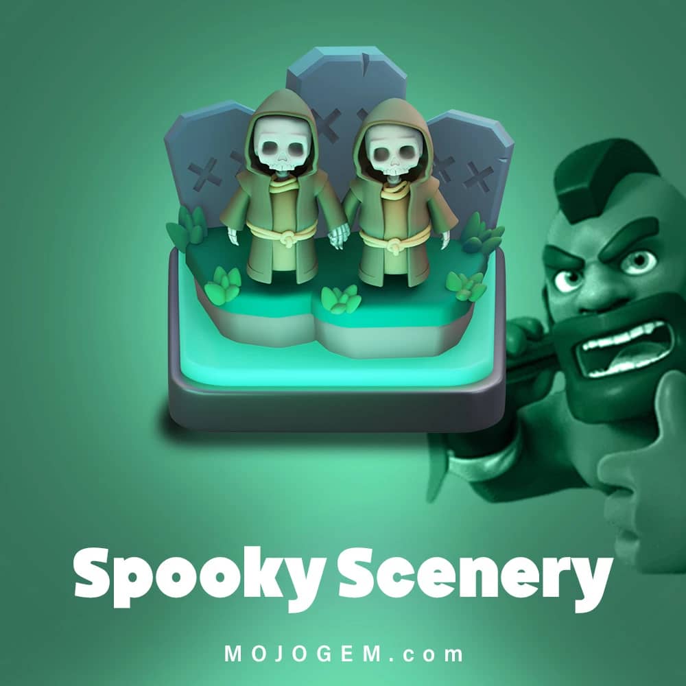 آفر منظره Spooky Scenery کلش اف کلنز (Clash of Clans)