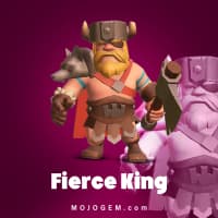 آفر اسکین Fierce King کلش اف کلنز (Clash of Clans)