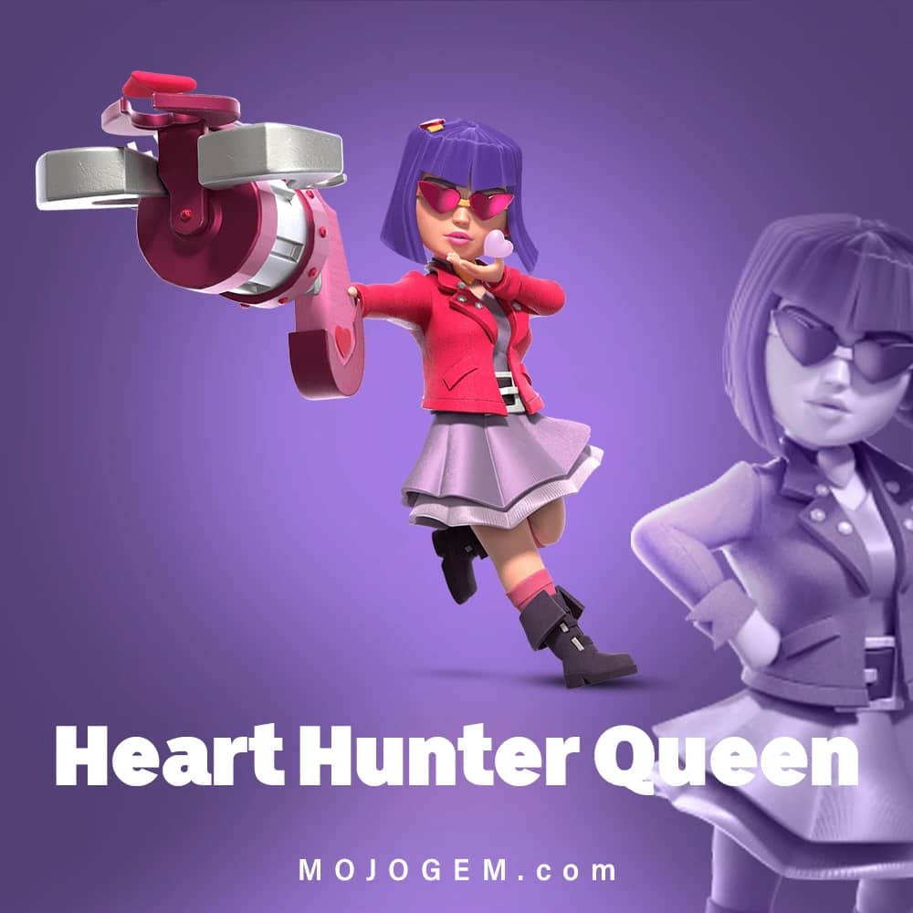 آفر اسکین Heart Hunter Queen کلش اف کلنز (Clash of Clans)