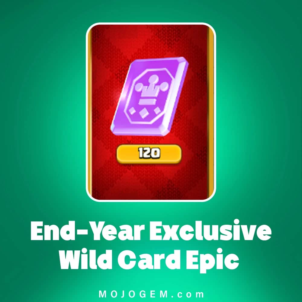 آفر End-Year Exclusive Wild Card Epic کلش رویال
