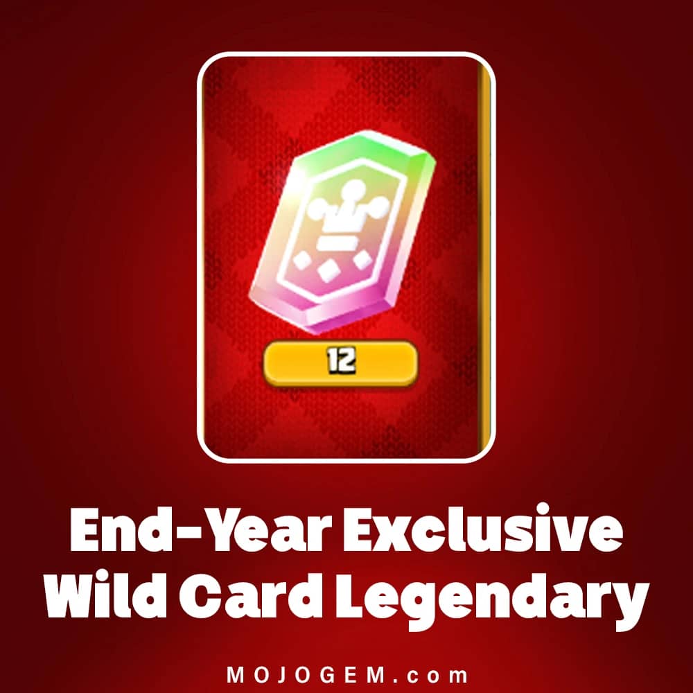 آفر End-Year Exclusive Wild Card Legendary کلش رویال