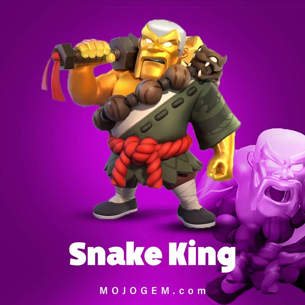 آفر اسکین Snake King کلش اف کلنز (Clash of Clans)