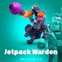 آفر اسکین Jetpack Warden کلش اف کلنز (Clash of Clans)