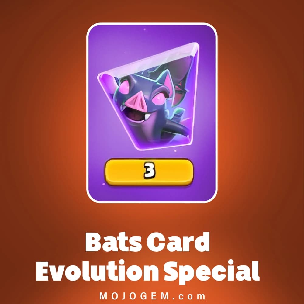 آفر Bats Card Evolution Special کلش رویال (Clash Royale)