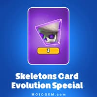 آفر Skeleton Card Evolution Special کلش رویال (Clash Royale)