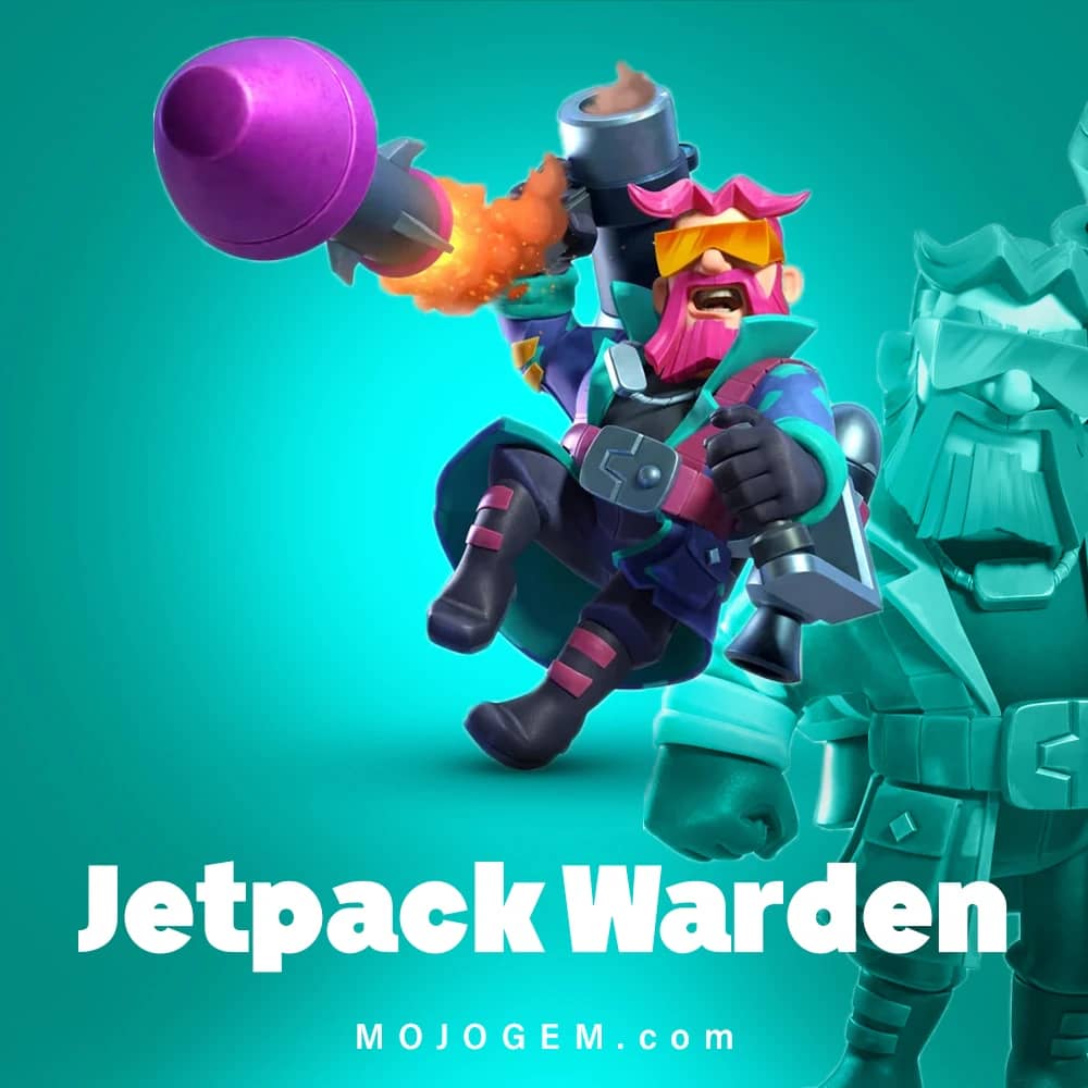 آفر اسکین Jetpack Warden کلش اف کلنز (Clash of Clans)