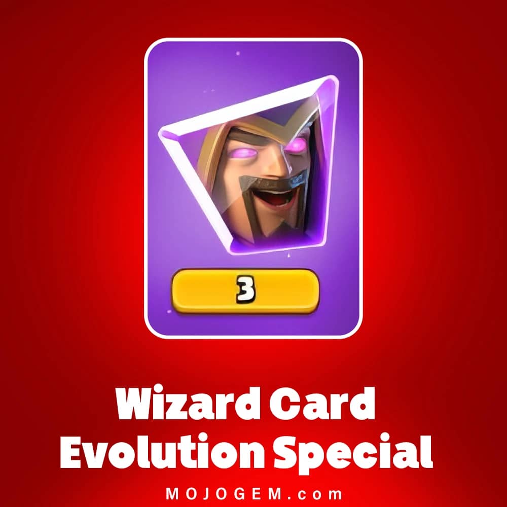 آفر Wizard Card Evolution Special کلش رویال (Clash Royale)