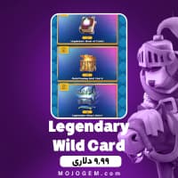 آفر 9.99 دلاری Legendary Wild Card کلش رویال (Clash Royale)