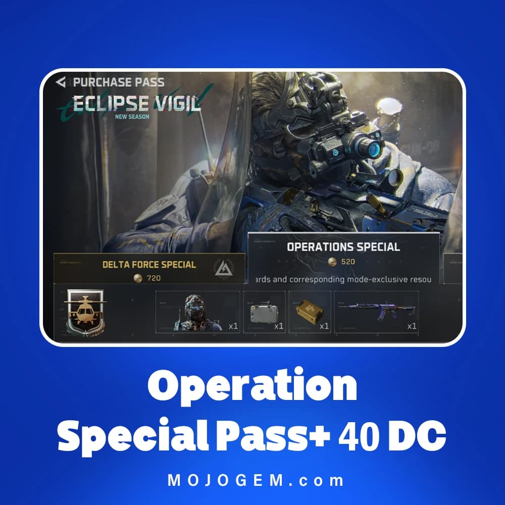 آفر Operation Special Pass+ 40 DC دلتا فورس (Delta Force)