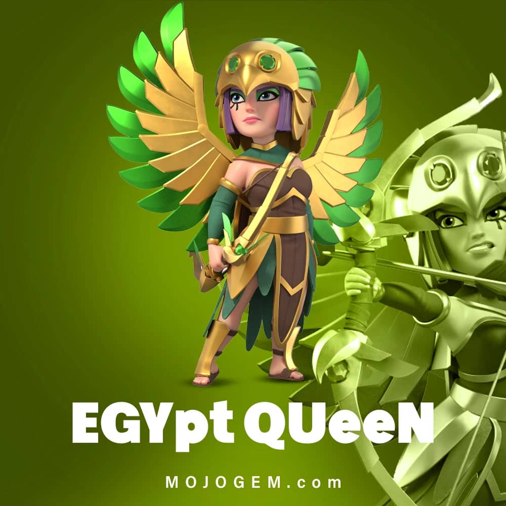 آفر اسکین Egypt Queen کلش اف کلنز (Clash of Clans)
