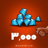 بسته 3000 جم HILL CLIMB RACING (تپه نوردی)