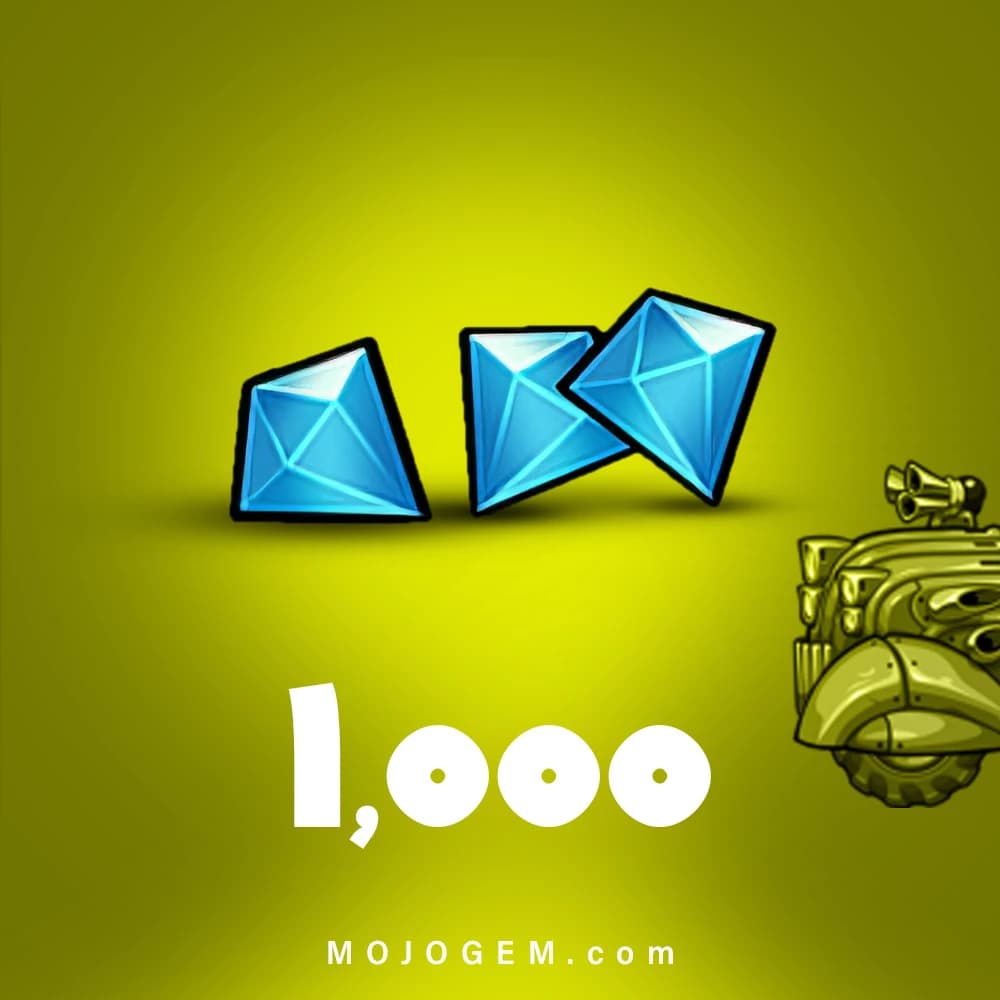بسته 1000 جم HILL CLIMB RACING (تپه نوردی)