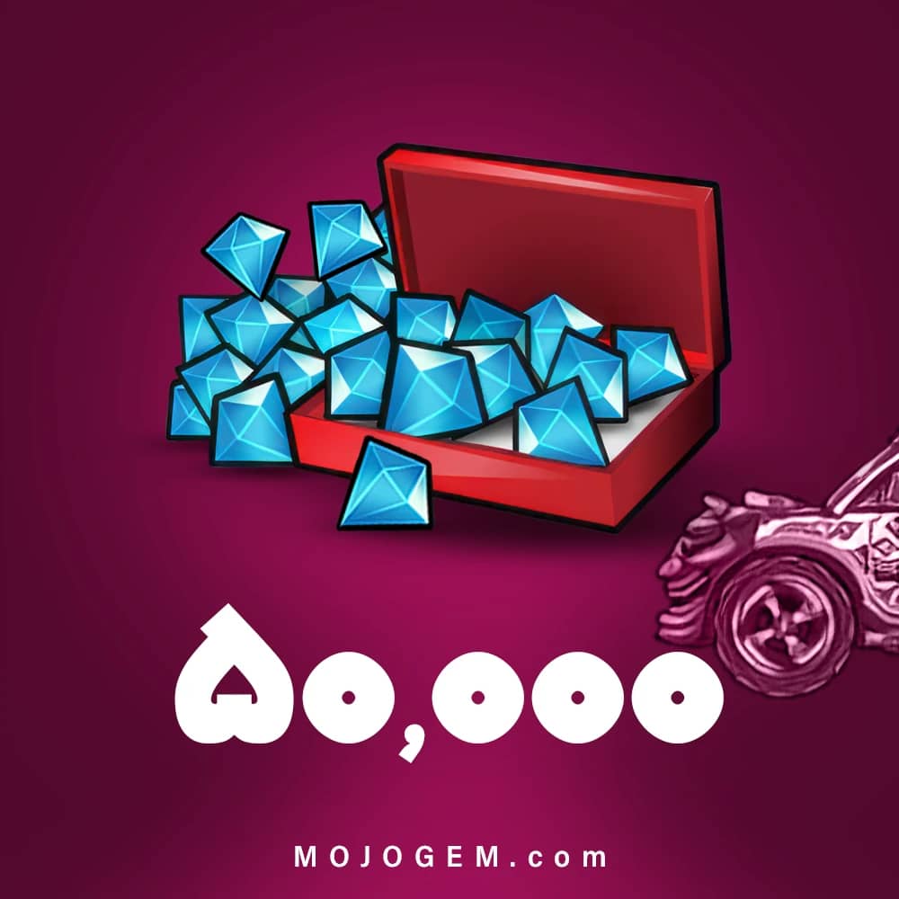 بسته 50000 جم HILL CLIMB RACING (تپه نوردی)