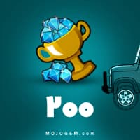 بسته 200 جم HILL CLIMB RACING 2 (تپه نوردی 2)