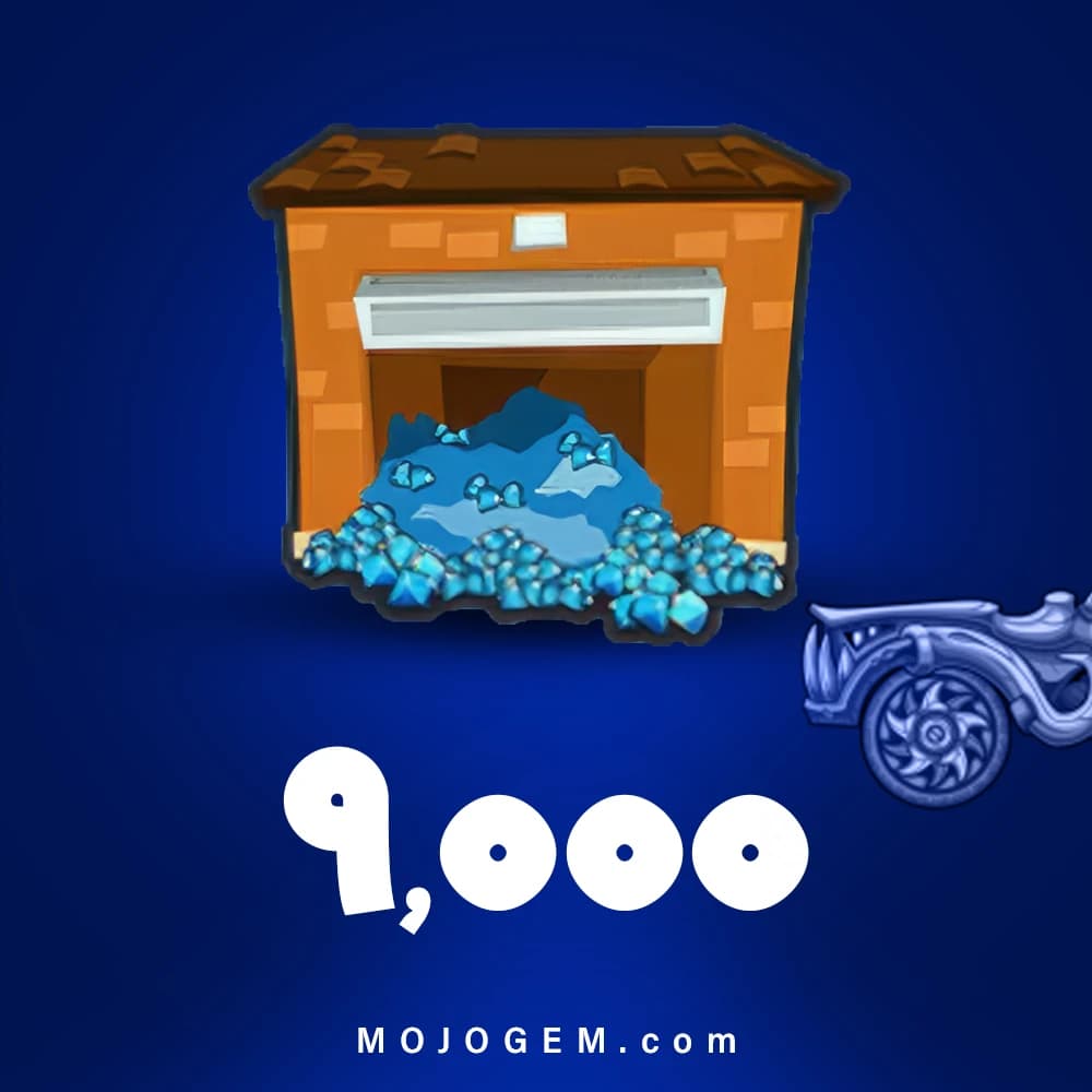 بسته 9000 جم HILL CLIMB RACING 2 (تپه نوردی 2)