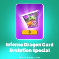 آفر Inferno Dragon Card Evolution Special کلش رویال (Clash Royale)