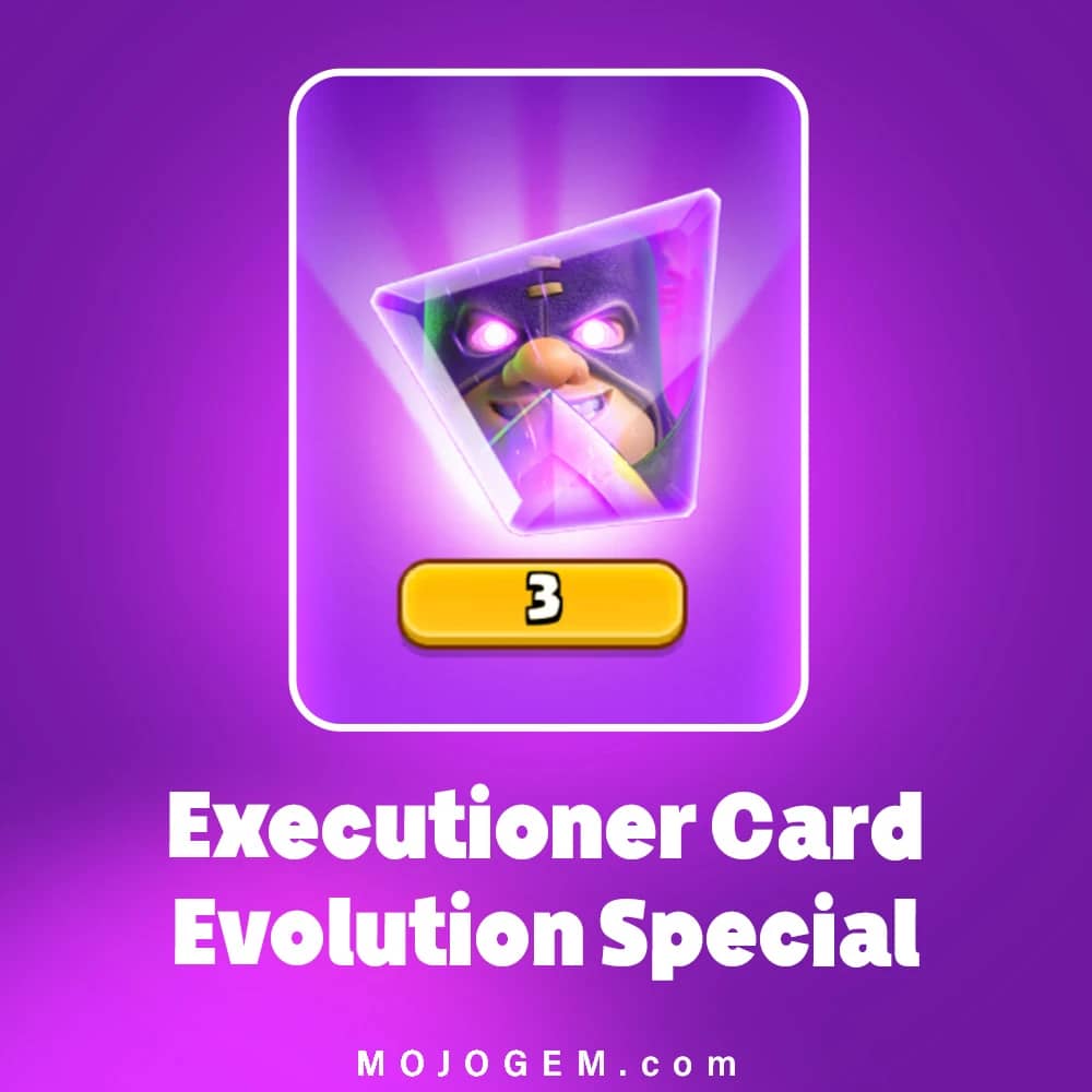 آفر Executioner Card Evolution Special کلش رویال (Clash Royale)