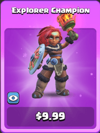 آفر اسکین ExPloReR CHaMpioN کلش اف کلنز (Clash of Clans)