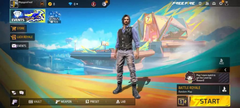 آموزش اتصال اکانت فری فایر به وی کی