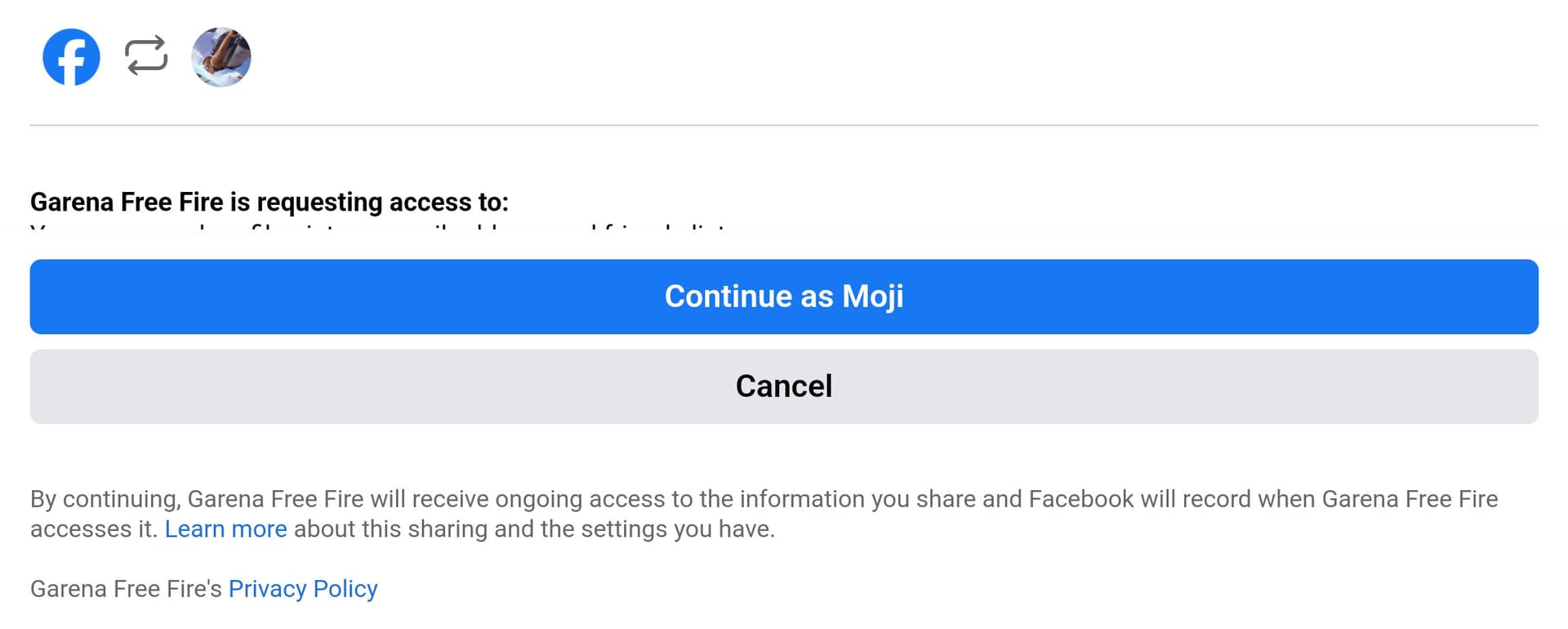 آموزش اتصال اکانت فری فایر به فیسبوک